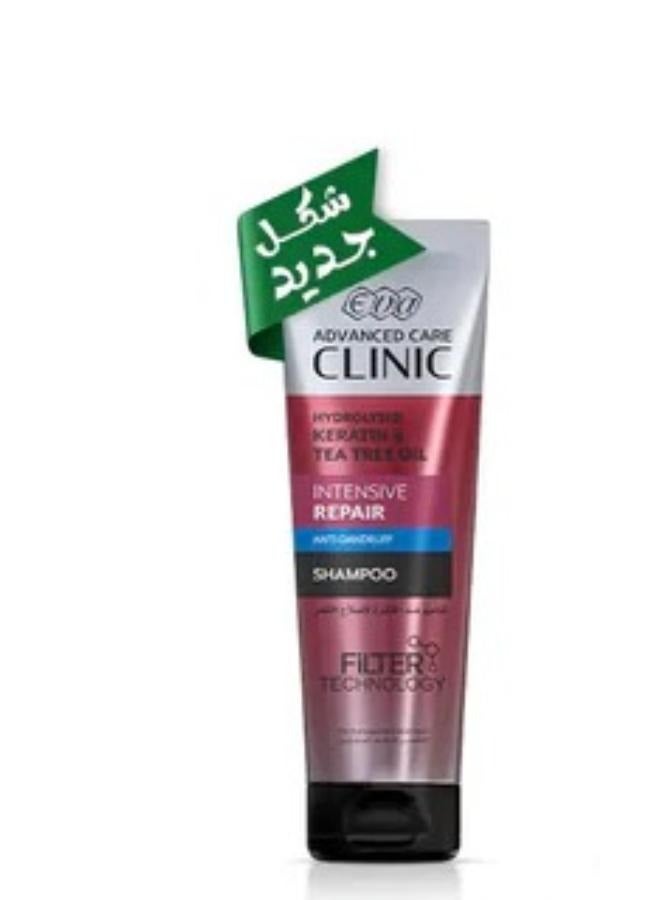 Eva Hair Clinic Keratin Intensive Repair Shampoo And Conditioner For All Hair Types 2 X 230 Ml - Image 4